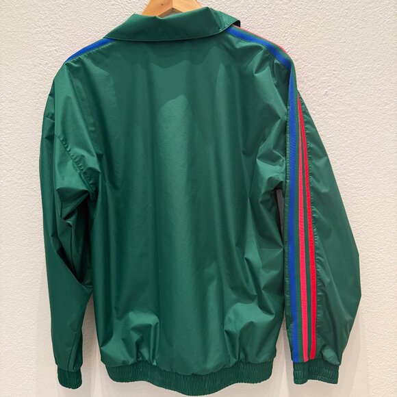 ADIDAS GREEN TRACK JACKET S - Picture 2 of 10